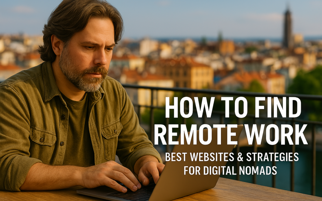 How to Find Remote Work – Best Websites & Strategies for Digital Nomads